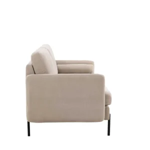 Nyhet Antibes 3-sitssoffa - Beige/svart 209,5 x 87 cm från Venture Design- Bra Möbler
