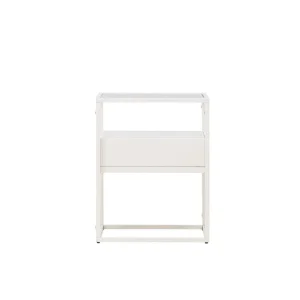 Beställ nu Fortaleza sidobord - Vit 40 x 40 cm från Venture Design- Bra Möbler