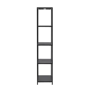 Fynd Montevideo hylla - Svart 70 x 30 cm från Venture Design- Bra Möbler
