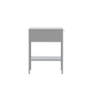 Populär Sacramento sängbord - Ljusgrå 40 x 40 cm från Venture Design- Bra Möbler