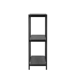 Rabatter Heim hylla - Svart 40 x 120 cm från Venture Design- Bra Möbler