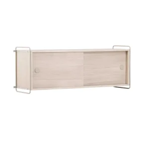 Paris skåp - Whitewash 48 x 122 cm från Venture Design- Bra Möbler Billigare