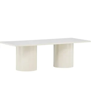 Bästa pris Sandvika soffbord - Beige 120 x 50 cm från Venture Design- Bra Möbler