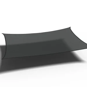Coolfit solskyddssegel - Black 4 x 3 m från Platinum Sun & Shade- Bra Möbler Reapris