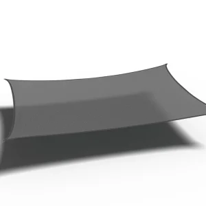 Fri frakt Coolfit solskyddssegel - Anthracite 5 x 3 m från Platinum Sun & Shade- Bra Möbler