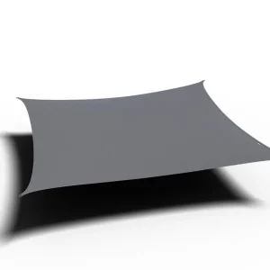 Dreamsail solskyddssegel - Grey 4 x 4 m från Platinum Sun & Shade- Bra Möbler Rabatt