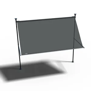 Premium Coolfit balkongskyddsram - Anthracite från Platinum Sun & Shade- Bra Möbler