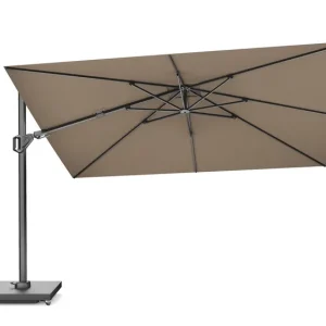 Challenger T2 parasoll - Anthracite/havanna exkl. parasollfot 3,5 x 2,6 m från Platinum Sun & Shade- Bra Möbler Begränsat erbjudande