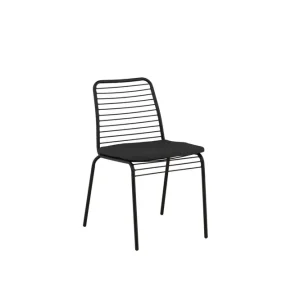 Lågt pris Panjin matstol - Svart från Venture Design- Bra Möbler