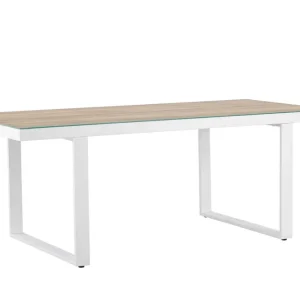 Outlet Merlo matbord - Vit 200 x 90 cm från Venture Design- Bra Möbler