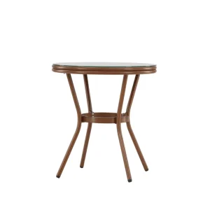 Lågt pris Loures cafébord - Brun/grå 70 cm från Venture Design- Bra Möbler