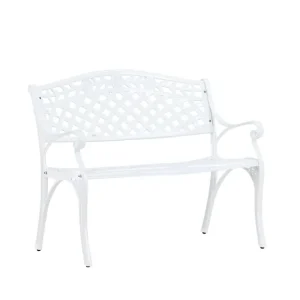 Trygg betalning Mafra bänk - Vit 100 x 60 cm från Venture Design- Bra Möbler