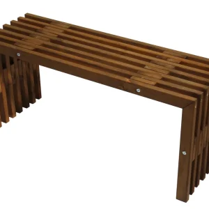 Begränsat antal D-bench bänk - Brunoljad furu 100 cm från Hillerstorp- Bra Möbler
