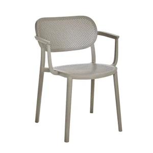 Beställ idag Nuta karmstol - Mineral grey från Brafab- Bra Möbler
