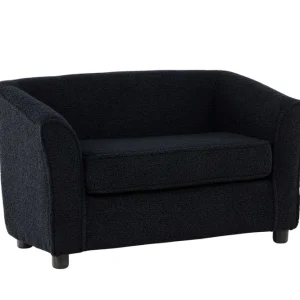 Måna barnsoffa - Svart 84 x 46,5 cm från Venture Design- Bra Möbler Begränsad tid