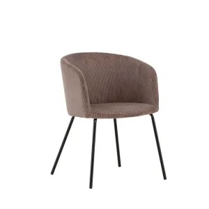 Fri frakt Berit matstol - Brun från Venture Design- Bra Möbler