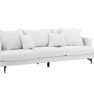 Sofia 3-sitssoffa - Beige/svart från Venture Design- Bra Möbler Sista chansen