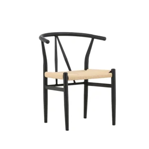 Nedsatt pris Alfons matstol - Svart från Venture Design- Bra Möbler