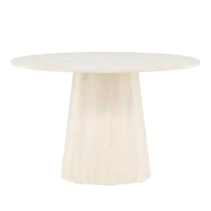 Sänkt pris Lanzo matbord - Whitewash 120 cm från Venture Design- Bra Möbler