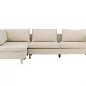 Zero 3-sitssoffa - Beige från Venture Design- Bra Möbler Erbjudandepris