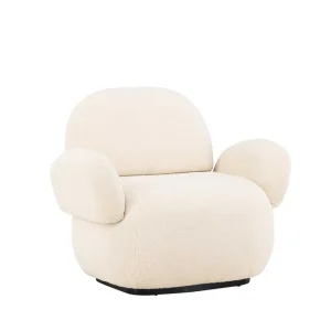 Beställ nu Sevilla karmstol - Beige/svart från Venture Design- Bra Möbler
