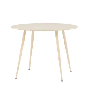 I lager Plaza matbord - Whitewash 100 cm från Venture Design- Bra Möbler