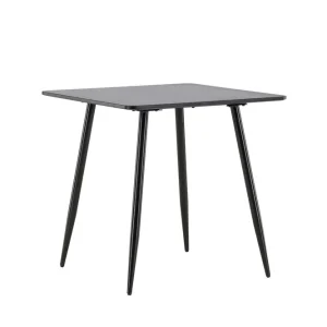 Polar matbord - Svart 75 x 75 cm från Venture Design- Bra Möbler Endast idag