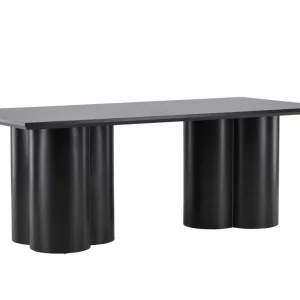 Olivia matbord - Svart 210 x 100 cm från Venture Design- Bra Möbler Erbjudande