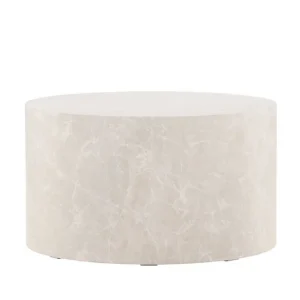 York soffbord - Beige 80 cm från Venture Design- Bra Möbler Snabb leverans