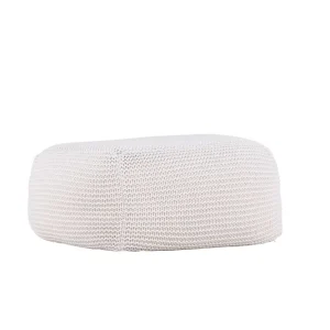 Fynd Luca puff - Creme 60 x 60 cm från Venture Design- Bra Möbler
