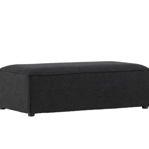 Reapris Gillholmen puff - Svart 112 x 60 cm från Venture Design- Bra Möbler