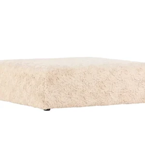 Extra rabatt Frankie puff - Beige/svart 100 x 100 cm från VIND- Bra Möbler