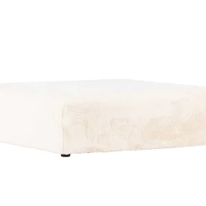 Davie puff - Beige/svart 100 x 100 cm från Venture Design- Bra Möbler Billig