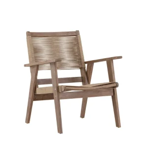 Trygg betalning Peter loungestol - Brun från Venture Design- Bra Möbler