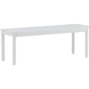 Modena bänk - Vit 130 cm från Venture Design- Bra Möbler Köp online