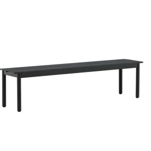 Extra rabatt Modena bänk - Svart 180 cm från Venture Design- Bra Möbler