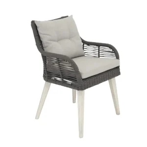 Begränsat antal Rives matstol - Akacia/mossgrön från Venture Design- Bra Möbler
