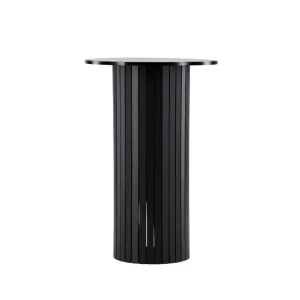 Utförsäljning Härön barbord - Svart 70 cm från Venture Design- Bra Möbler