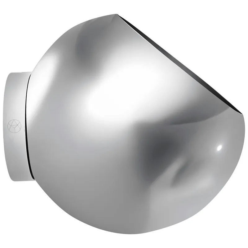 Utförsäljning Globe Väggkruka Ø21 cm, Silver