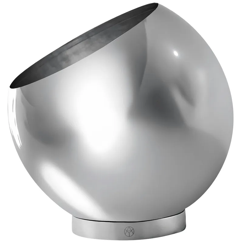 Globe Blomkruka Ø21 cm, Silver Fri frakt