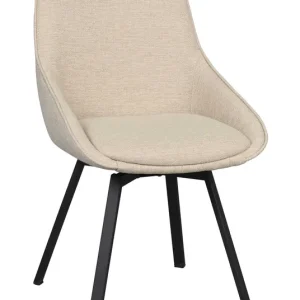 Kampanj Alison stol - Ljusbeige/svart från Rowico Home- Bra Möbler