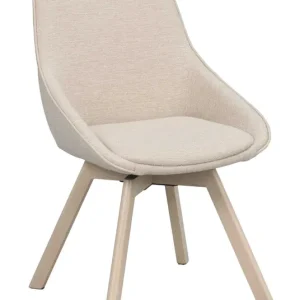Alison stol - Ljusbeige/vitpigmenterad från Rowico Home- Bra Möbler Kundfavorit