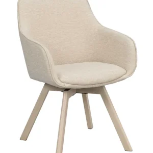 risnedsättning Alison karmstol - Ljusbeige/vitpigmenterad från Rowico Home- Bra Möbler