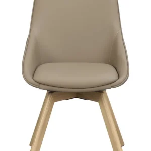 Alison stol - Beige/ek från Rowico Home- Bra Möbler Endast denna vecka