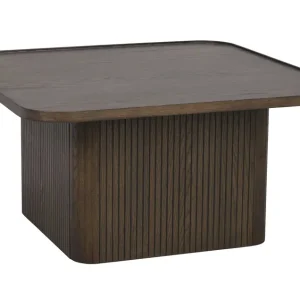 Sullivan soffbord - Brun ek 80 x 80 cm från Rowico Home- Bra Möbler Begränsat erbjudande