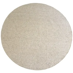 Auckland ullmatta - Beige 250 x 250 cm från Rowico Home- Bra Möbler Fynd