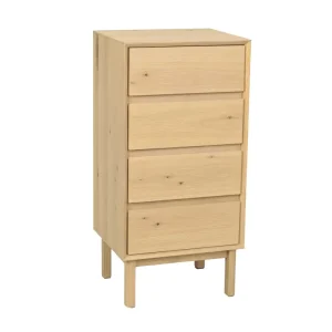 Mackay byrå - Ek 45 x 38 x 92 cm från Rowico Home- Bra Möbler Rabatter