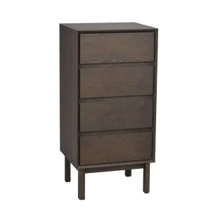 Extra rabatt Mackay byrå - Ek 45 x 38 x 92 cm från Rowico Home- Bra Möbler