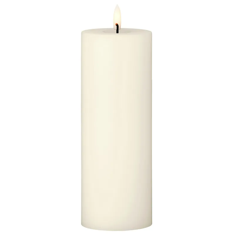 Led-Blockljus 20 cm, Ivory Erbjudandepris
