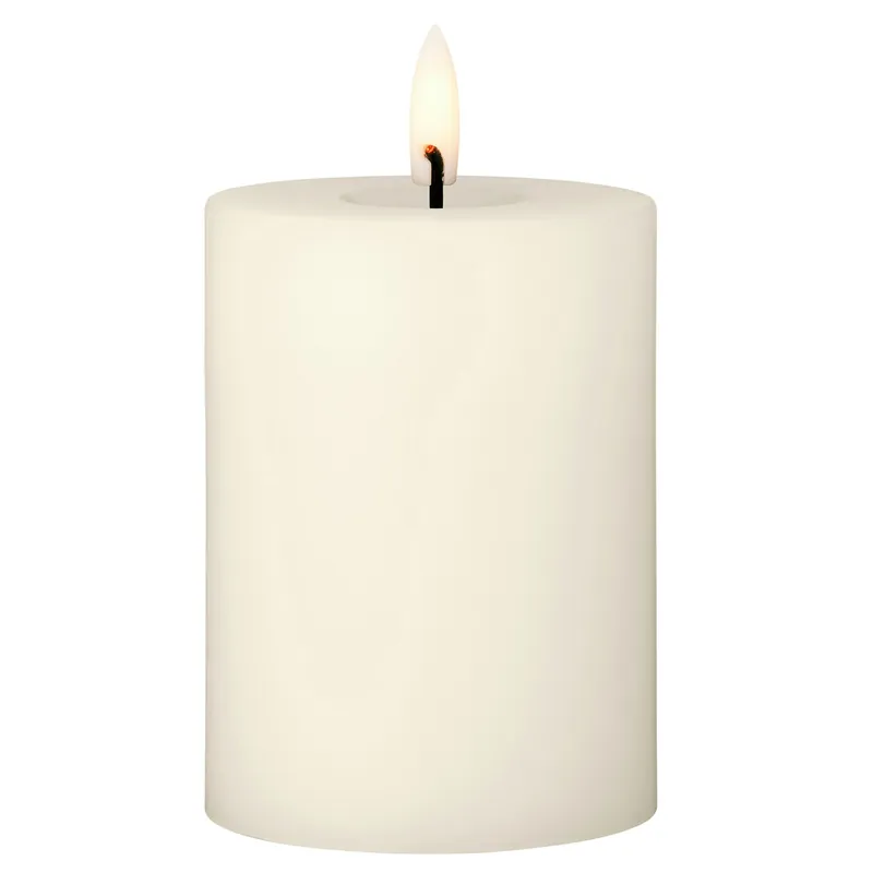 Led-Blockljus 10 cm, Ivory Utförsäljning